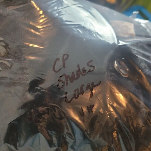 CP Shades Crushed Velvet Button Up Shirt Women's Large L Black Holiday Party - Picture 10 of 10